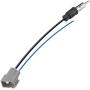 Bingfu Car Antenna Adapter for Select 09-17 Honda Acura Vehicles Aftermarket Stereo Radio Installation - Retain Factory Antenna Adaptor Cable ZB21