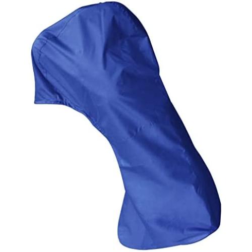 VEITHI Outboard Motor Cover Waterproof, 600D Heavy Duty Oxford Fabric Boat Motor Covers, Sunproof Full Outboard Motor Engine Cover Fit for Motor 30-60 HP, Blue