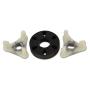 Motor Coupling Replacement Part for 285753A - Compatible with Whirlpool Washer - Metal Reinforced Core by DR Quality Parts