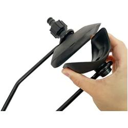 Everainbow-Boat Motor Flusher-Outboard Motor Muffs-Thicker Rod For Stronger Clamping Force-Engine Ear Muff Motor flushers-Easy To Connect-Pack of 1