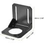 MECCANIXITY Motor Bracket Motor Mounting Holder 68x65x68mm Black for 57mm NEMA 23 Stepper Motor with Screws
