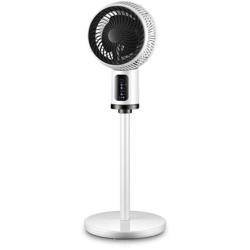 WACZJ Floor Standing air Circulation Fan LED Display 3 Operational Modes 90° Oscillation with Timer Suitable for Home Office Barber Shop