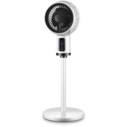WACZJ Floor Standing air Circulation Fan LED Display 3 Operational Modes 90° Oscillation with Timer Suitable for Home Office Barber Shop