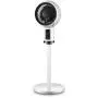 WACZJ Floor Standing air Circulation Fan LED Display 3 Operational Modes 90° Oscillation with Timer Suitable for Home Office Barber Shop