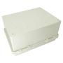 LMiEtool Junction Box, ABS Plastic, IP65 Waterproof Dustproof Universal Electrical Enclosure, Hinged Shell Outdoor and Indoor Usage Project Box, 8.7