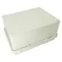LMiEtool Junction Box, ABS Plastic, IP65 Waterproof Dustproof Universal Electrical Enclosure, Hinged Shell Outdoor and Indoor Usage Project Box, 8.7