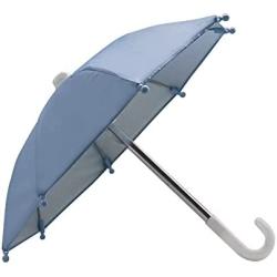 ihreesy Motorcycle Cell Phone Umbrella,Waterproof Mini Handlebar Cell Phone Holder Sun Shade Umbrella Portable Phone Holder Umbrella for Outdoor,Dark Blue