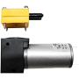 YWFLUID YW02A-B Brushed motor micro Diaphragm Pump Vacuum Pump for Air/Liquid 12V600ml/min Liquid Flow & 3L/min Gas Flow, -0.05 Mpa Vacuum Rangewith brushed motor