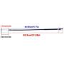 Boat Motor 66M-15770-00 Starter Stop Cable for Yamaha Outboard Engine 4-Stroke 9.9HP 15HP