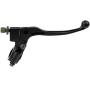 HIAORS 7/8 Inch Handlebar Left Clutch Lever and Clutch Cable with Adjuster for 50cc 70cc 90cc 110 cc 125cc Yamaha Kawasaki Suzuki Tao Tao SSR Pit Dirt Motor Bike Black