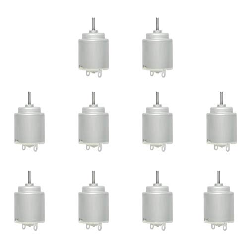 Gikfun DC 3V-6V 140 Motor 2000 RPM for DIY Electric Small Fan Arduino (Pack of 10pcs) EK2153