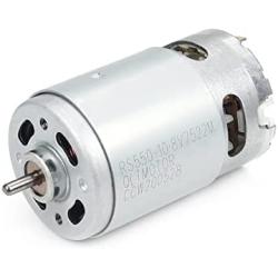 Fielect 22500RPM 10.8V DC Motor RS 550 Motor D Shaft High Torque Electric Motor for Drills, Robots, RC Vehicals, Remote Controlled Cars/Robot, Saw Repair/Replacement Engine