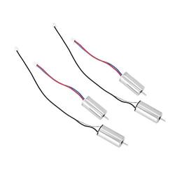 4Pcs Micro Motor, DC3.7V/44000RPM Motor, 10x20mm Brush Motor, Low Noise, Low Power Consumption, for Robot, Steering Gear, Drone