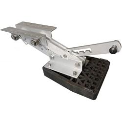 Boat Outboard Motor Bracket Stainless Steel Marine Auxiliary Heavy Duty Black 7953
