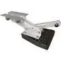 Boat Outboard Motor Bracket Stainless Steel Marine Auxiliary Heavy Duty Black 7953