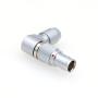 DRRI 0B FSG 2 Pin Rotatable Adjustable Right Angle Circular Push-Pull Male Plug for Teradek Bond (2Pin, FSG)