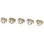 Vehicles-OCS 5pcs 64DP 3.175mm 31T 32T 33T 34T 35T Pinion Motor Gear Set for 1/10 RC Car Brushed Brushless Motor
