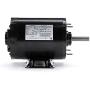 Belt Drive Motor: 1 Speed, Open, Rigid Base Mount, 3/4 HP, 1, 725 Nameplate RPM, 115V AC - 1 Each