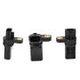 A/V 3Pcs Camshaft Position Sensor - Fits 3.5L, 4.0L V6 Nissan Altima, Murano, Maxima, 350Z, Quest, Pathfinder, Infiniti FX35, G35, QX45, M35 - Replaces 23731-AL61A, 237316J90B, 23731-AL61C, BLACK