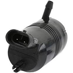 Front Windshield Washer Pump W/Grommet 385-232316A 89025062 8-6710 Compatible With Chevrolet Chevy, GMC, Buick, Pontiac, Oldsmobile, Isuzu Cadillac