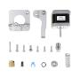 Creality Ender 3 Metal Extruder Kit with 42-40 Stepper Motor, 3D Printer Parts Aluminium Alloy Filament Feeder Bowden Extruder and 42-40 Stepper Motor for Ender 3 V2/Ender 3 Max/Ender 3 Pro (Grey)