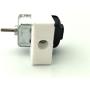 EUDAX 12 Pcs Rectangular DC Motor Mini Electric Motor 1.5-3V 24000RPM, Motor Mounting Bracket Holder for DIY Toys