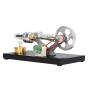 Hot Air Stirling Engine Motor, Children Science Projects Tabletop Tech Toy Stirling Engine Motor Mechanical Learning Imaginative for Classroom Presentations