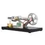 Hot Air Stirling Engine Motor, Children Science Projects Tabletop Tech Toy Stirling Engine Motor Mechanical Learning Imaginative for Classroom Presentations
