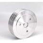 KIPA Aluminium triple groove crankshaft pulley For SB Chevy SBC 350 Crank SWP Short Small Block Chevy with a Short Water Pump 6.6