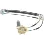 Rear Left Driver Side Power Window Regulator with Motor for BMW E39 528i 540i 1997-1998