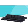 BESPORTBLE SUP Board Stand Up Board Surfing Accessories Fin Box Adaptor for US Fin Box Adaptor to Slid- in Finbox (Black)