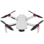 RC GearPro Mavic Mini 2 Pack Tempered Glass Foil Film+DIY Scratch-Proof Sticker+Motor Cover Cap for DJI Mavic Mini Drone (1* Red Motor Cover Set)