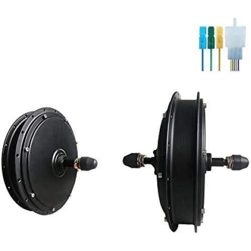 SCHUCK Bicycle Electric Modification Motor, 48V 1000W/1500W, Rear-Rotate Motor, Electric Bicycle Modification