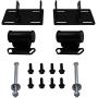 Full Engine Mount Adapter Plates Urethane Swap Kit Compatible with GMC Sonoma S15 Chevrolet Blazer S10 LSx LS1 LS2 LS- Conversion Motor Mounts+Frame Mount Adapter Plate