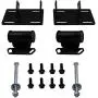 Full Engine Mount Adapter Plates Urethane Swap Kit Compatible with GMC Sonoma S15 Chevrolet Blazer S10 LSx LS1 LS2 LS- Conversion Motor Mounts+Frame Mount Adapter Plate