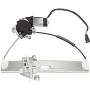 Power Window Regulator Rear Left Driver Side with Motor fits for 2008-2012 for Ford Escape 2008-2011 for Mercury Mariner 2008-2011 for Mazda Tribute 8L8Z7827001-A, ZZCA73560, ZZCA73560R00 751-712