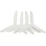 Upgraded Spare Parts Replacement for Syma X5UW X5UC RC Quadcopter Helicopter Copter Toy Motor Three-Blade 3 Blades Propellers Propeller Protectors Blades Frame Landing Skid Included Screws Set (White)