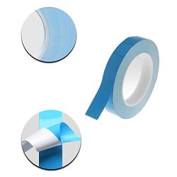 DGZZI 20mmx25m Double-Sided Thermal Adhesive Tape for Light-Emitting Diode Strips CPU Heatsink