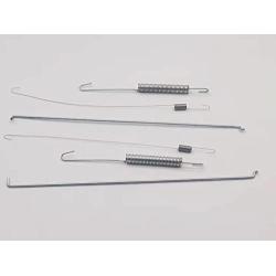 Kerlista 2 Set Throttle Governor Link Rod Return Spring Kit for 188F Honda GX390 GX340 GX 390 340 Chinese 11/13HP Generator Engine Motor Parts