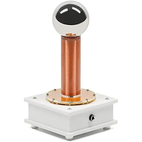 Joytech Tesla Coil SGTC Acrylic Base Shell Arc Wireless Transmission Experiment Desktop Toy Model YS21