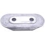 OVERSEE 65W-45251 Zinc Anode for Yamaha Outboard Motor 8-60 HP 2T 4T