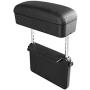 R RUIYA Arm Rest for Car Armrest Extender for Universal Auto Car Center Console Armrest Extender General Motors Elbow & Forearm Wrist Rest Support Adjustable Height Comfort Pads (with Black Line)