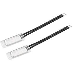 uxcell KSD9700 Thermostat, 85℃ Normally Close Temperature Switch Thermal Switch, N.C 10A Metal Temperature Controller 2pcs