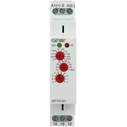 Werhoo GRT8-M1 Multifunction Time Relay, 10 Kinds of Function Selection, 0.1s-10 Days Ultra-Wide Delay Setting Range, 35mm DIN Rail , AC220V OR AC/DC12V-240V Relay