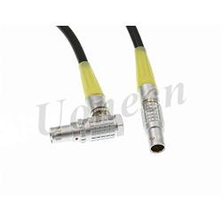 Uonecn Preston FIZ Wireless Follow Focus Motor Cable 7 Pin Male to Right Angle 7 Pin Male