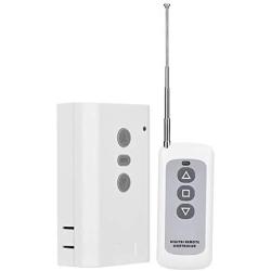 Calvas AC 110V 2 Channel 433MHz Wireless Motor Remote Control Switch Controller Transmitter