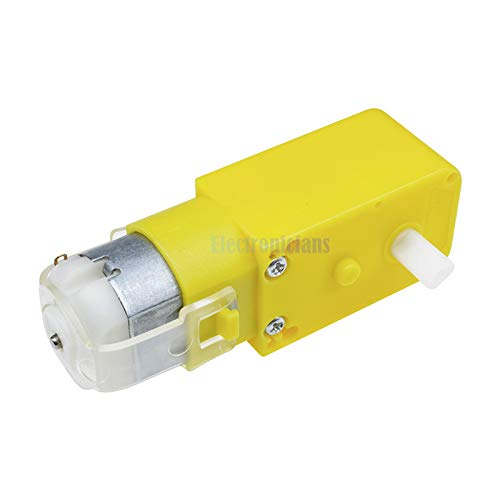 High Anti-Interference! DC 3V-6V Gear Motor Dual Shaft TT Motor for Arduino Smart Car Robot Wheels Driving 7x22x18cm