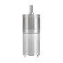 DC Gear Motor, 12V 25GA-370 Full Metal Brush Gear Motor High Torque Low Speed Reduction Geared Motor Centric Output Shaft 25mm Outer Diameter Gearbox for Electronic Lock(12V 100RPM)