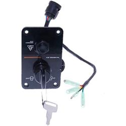 Yixin Outboard Single Engine Key Switch Panel 704-82570-08-00 Compatible with Yamaha Outboard Motor
