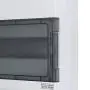 Distribution Protection Box,18 Way IP66 Waterproof ABS Plastic Junction Case,Transparent Cover,Suitable for Indoor and Outdoor Electrical,15 x 9.1 x 4.3in